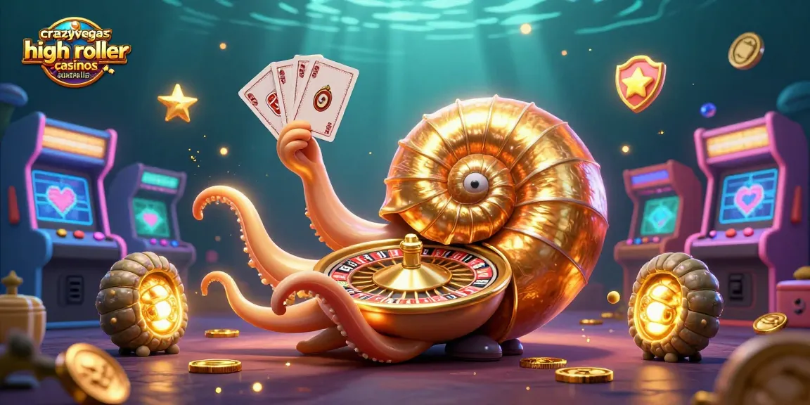 Experience the thrill of crazyvegas high roller casinos australia with vibrant gaming elements and high-stakes excitement.